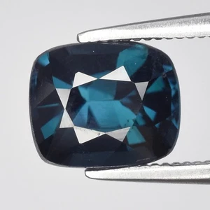 💎 1.46ct 7x6mm VS Cushion Natural Blue Spinel - Ceylon Gemstone - Picture 1 of 4