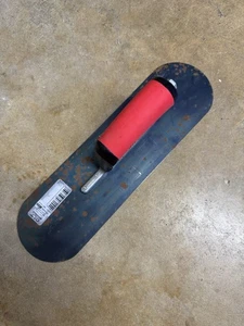 14 In. X 4 In. Blue Steel Pool Trowel-Resilient Handle - Picture 1 of 5