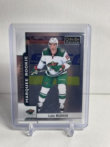 2017-18 O-Pee-Chee Platinum Marquee Rookies Luke Kunin #178 Rookie RC