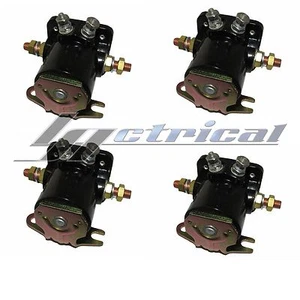 FOUR (4) NEW WINCH SOLENOIDS SOLENOID RELAY Fits EARLY WARN MODELS XD9000i 9.5ti - Picture 1 of 2