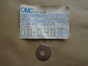 JOHNSON OUTBOARD WATER PUMP PLATE 0321124 - Picture 1 of 5