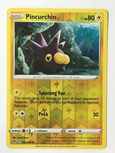 Pincurchin 062/185 Reverse Holo Uncommon Vivid Voltage Pokemon Pack Fresh - Picture 1 of 7