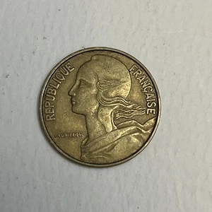 France 20 Centimes 1963 Coin World Coin Inventory 325 - Picture 1 of 4