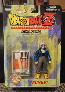 Dragon Ball Z TRUNKS Figure Toy Irwin Series 1 The Saga Continues 1999 New