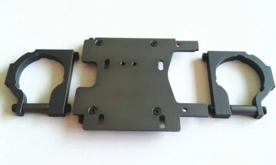 Aluminum Motor Mount Plate Brace For HPI SAVAGE FLUX HP 100906 100903 100907 - Image 1 of 3
