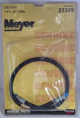 22395 Meyer SAE Hose 1/4" x 33" Long  - Image 1 of 2
