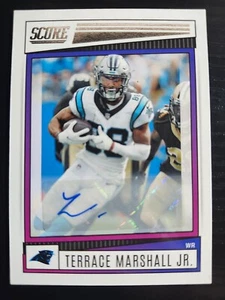 Score Terrance Marshall Jr. 2022 automático #47 Panthers - Imagen 1 de 2