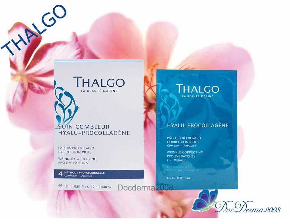 Thalgo Hyalu-Procollagene Wrinkle Correcting Pro Eye Patches 12x2 patchs Women - Image 1 of 1