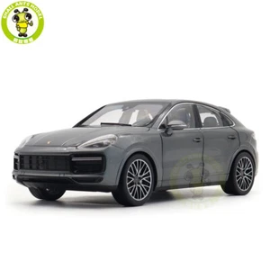 1/18 Porsche Cayenne Turbo Coupe 2019 Norev 187670 Grey Diecast Model Toy Car - Picture 1 of 14