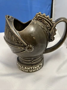 Ballantines Scotch Whiskey Knight Pub Bar Jug/ Pitcher - Picture 1 of 10