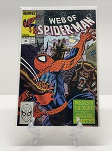 Web of Spider-Man #53 Direct Edition Cover (1985-1995) Marvel Comics - Picture 1 of 11