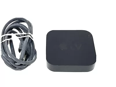 Apple TV Model: A1378 (2nd Generation) Media Streamer Black - Image 1 of 4
