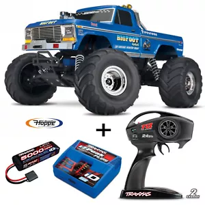 Traxxas Bigfoot No.1 Rtr Monster 1-10+ 5000er Lipo Battery + Traxxas 4A Charger - Picture 1 of 10