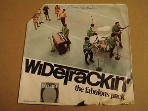 PSYCH GARAGE MOD 45T SINGLE / THE FABULOUS PACK - WIDE TRACKIN' - Picture 1 of 1