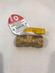 Homewerks VGV-1LH-B3B Premium Gas Ball Valve, Female Thread x Female Thread, - Picture 1 of 1