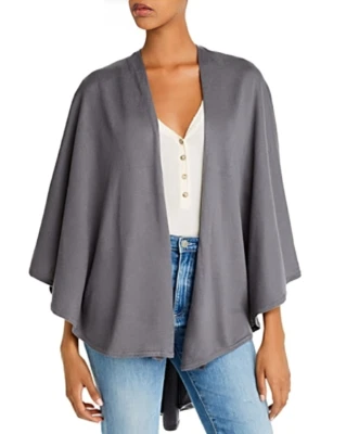 Echo Everyday Luxe Cashmere Blend Wrap Women's One Size Echo Charcoal - Image 1 of 4