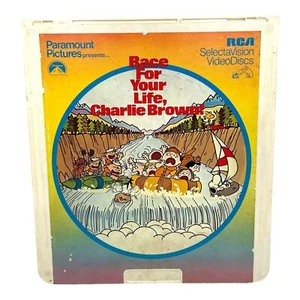 Race For Your Life Charlie Brown RCA Selectavision Laser Videodisc Disc Peanuts - Bild 1 von 7