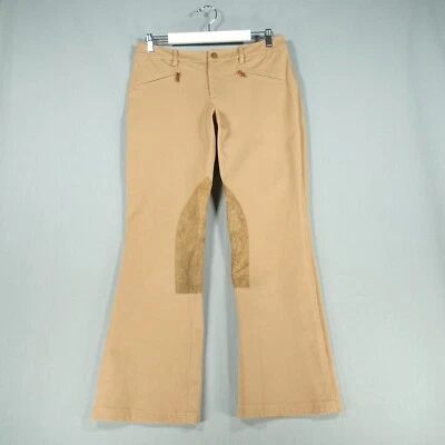 Ralph Lauren Trousers Womens 10 Brown Horse Riding Jockey Pants Equestrian Boot - Image 1 of 4