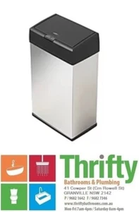FITTADPPTOBIN6L SWISH SLIM PUSH BUTTON BATHROOM VANITY BIN 6 Ltr - Picture 1 of 1