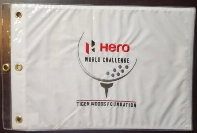Hero World Challenge (Albany GC) Bandera Embr: Tiger Woods, Scheffler, Hovland Rahm Foto 1 de 4