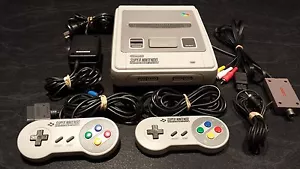 Super Nintendo Console Complete + 2 Controllers - SNES PAL - *** AUZ SELLER *** - Picture 1 of 1