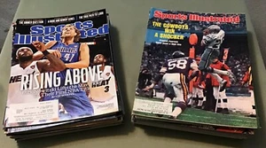 Sports Illustrated Dallas Lot, 37 diff, 1976 - 14, Cowboys, Mavs, Rangers, Stars - Picture 1 of 10