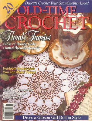 Old Time Crochet Spring 2015 Christening Bonnet Hairpin Lace Filet Crochet Doily - Image 1 of 4