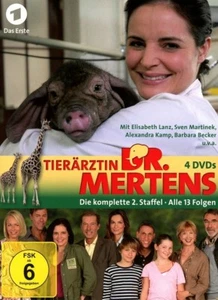 TIERÄRZTIN DR.MERTENS - STAFFEL 2 (Elisabeth Lanz, Sven Martinek) 4 DVD NEU  - Imagen 1 de 2