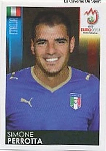296 VIGNETTE PANINI PERROTTA ITALIA EURO 2008 STICKER - Picture 1 of 1