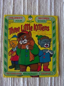 Peter Pan Records Three Little Kittens - Rare 45rpm Record - Brand New - Picture 1 of 1