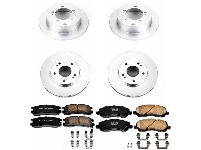 Front and Rear Brake Pad and Rotor Kit For 2001-2005 Chrysler Sebring CJ593MM - Image 1 of 1