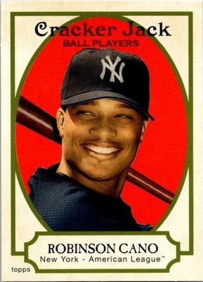 Robinson Cano - 2005 Topps Cracker Jack - # 180 - Nova York - Imagem 1 de 2