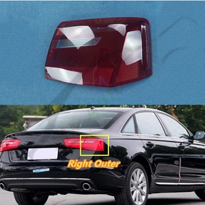 Replace Right Outer Side Tail Light Lens Shell Fit For Audi A6 C7 2012-2015 - Foto 1 di 7