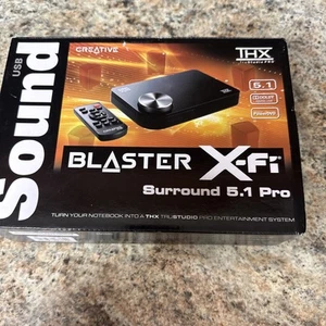 Creative Sound Blaster X-Fi Surround 5.1 Pro USB Soundkarte SB1090 - Bild 1 von 2