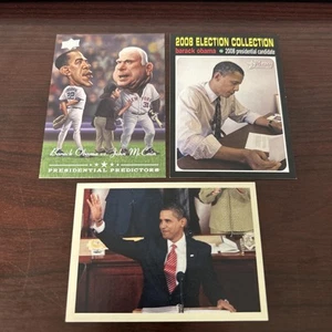 2008 2009 Barack Obama Various Card Lot 3x UD Philadelphia Heritage - Picture 1 of 2