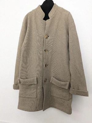 Abrigo Chaqueta Lana Y's Yohji Yamamoto Talla M Beige De Japón Foto 1 de 4