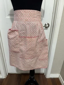 Adorable delantal sin usar hecho de posible saco de harina de alimentación antiguo - Imagen 1 de 7