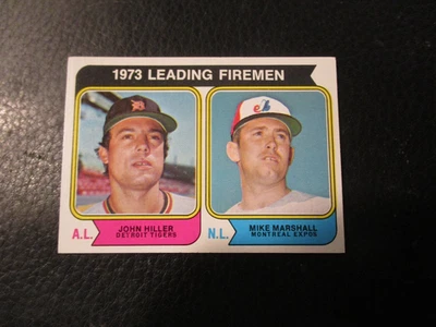 Topps #208 Leading Firemen 1974 casi nuevo LT#208 Foto 1 de 2