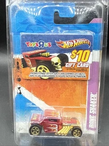 2011 Hot Wheels RED BONE SHAKER Gift Card TOYS'R'US Promo TOYS R US look here - Picture 1 of 5