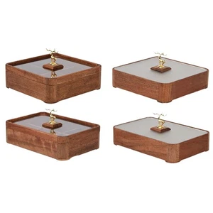 Nut and Candy Serving Tray with Compartment Home Decor Multipurpose Appetizer - Picture 1 of 25