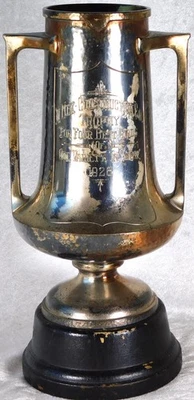 古董 1928 年新墨西哥州最佳鸟类表演德比银盘骨灰盒杯奖杯 11 — 第 1/4 张图片