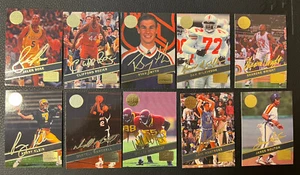 1994 Signature Rookies Gold Standard Set #GS1-20 - Rose, Faulk, Howard 3K5 - Picture 1 of 8