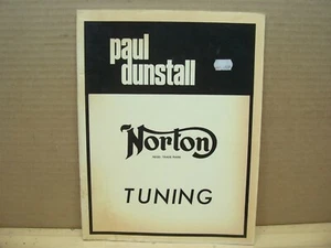 Vintage Paul Dunstall Norton Motorcycle Tuning Manual Book - Picture 1 of 12