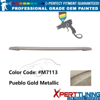 Fits 13-19 Ford Taurus Sedan OE Style Pueblo Gold Metallic Trunk Spoiler ABS Foto 1 de 4