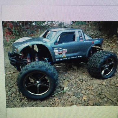 Monster Truck Ford Raptor Traxxas E-Maxx T - Maxx sin escobillas 1:10 R/C SOLO CARROCERÍA Foto 1 de 4