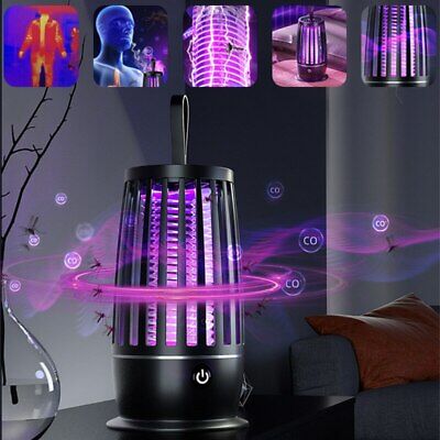Electric USB Insect Mosquito Killer Bug Zapper Fly Pest Catcher Trap LED Lamp UK • 9.53£