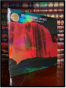 My Morning Jacket Waterfall II New Limited Deluxe Green Orange Marble LP Vinyl - Picture 1 of 4