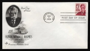 #1288 15c Oliver Wendell Holmes, Art Craft FDC **ANY 5=FREE SHIPPING** - Picture 1 of 1