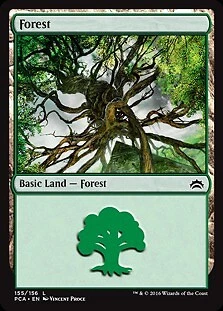MTG - Forest (155), Planechase Anthology - Image 1 of 1