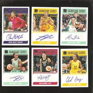 Panini WNBA 2019 15 autógrafos, gris, Leslie, Charles. Lobo, MCBRIDE, Cheryl Miller - Imagen 1 de 2